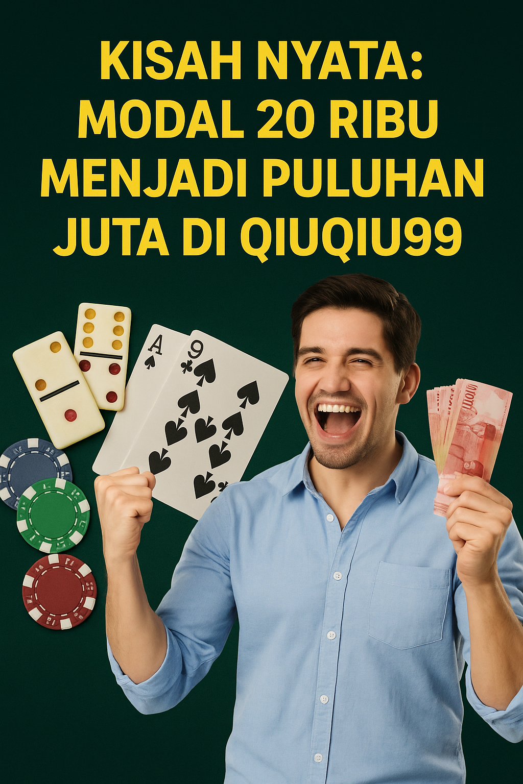 Kisah Nyata: Modal 20 Ribu Menjadi Puluhan Juta di QIUQIU99