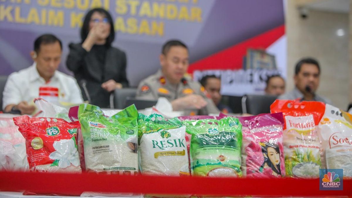 Satgas Pangan Polri Ungkap Kasus Beras Oplosan di Pekanbaru