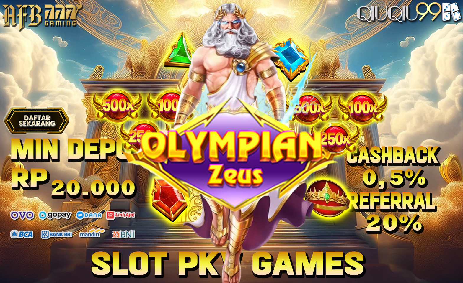 Olympian Zeus: Petualangan Epik Slot Gacor di PKV Games