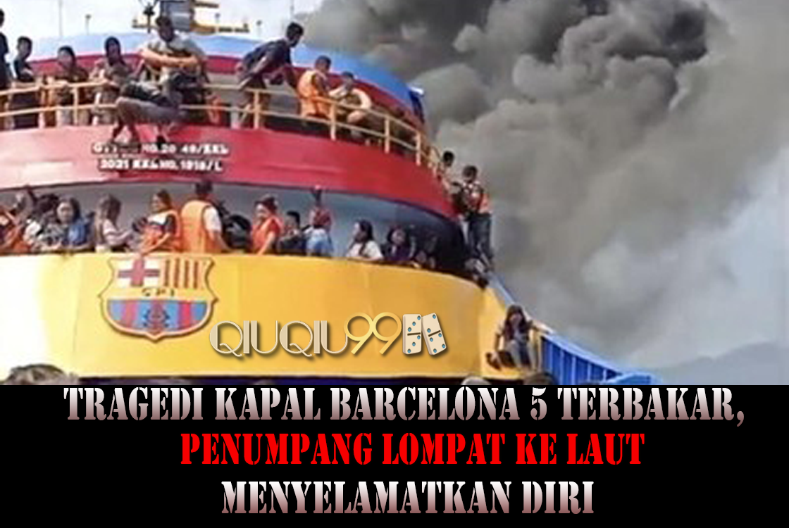 Tragedi KM Barcelona V: Kapal Terbakar di Perairan Talise