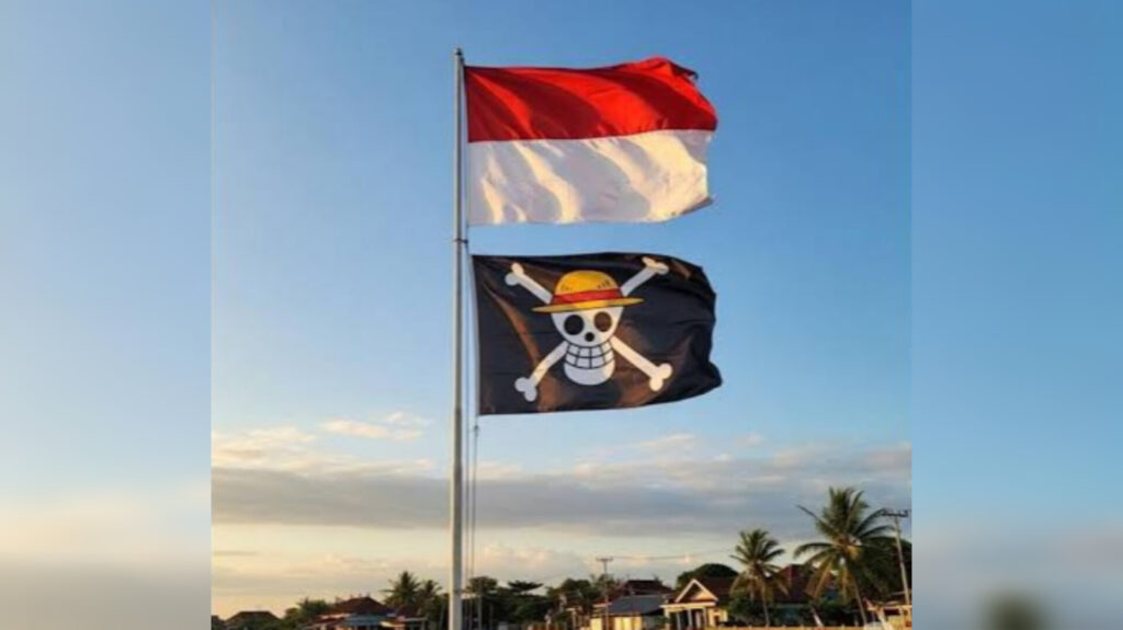 Bendera One Piece Berkibar Jelang HUT ke-80 RI, Picu Kontroversi di Media Sosial