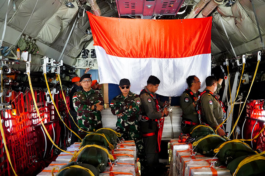 TNI Kirim Bantuan Kemanusiaan ke Gaza: Dukungan Nyata Indonesia untuk Palestina