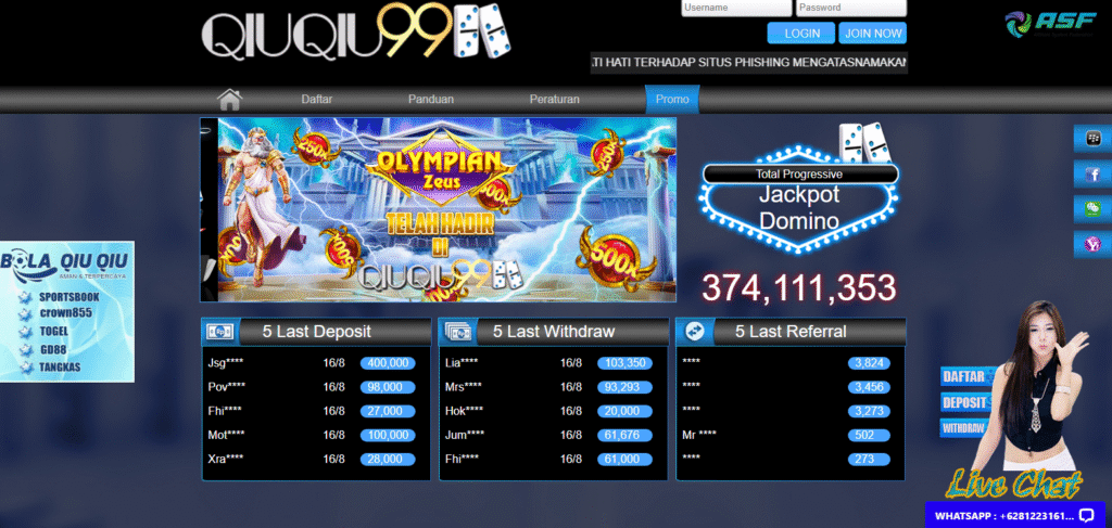 QIUQIU99 - Situs Judi Online Paling Populer di Indonesia