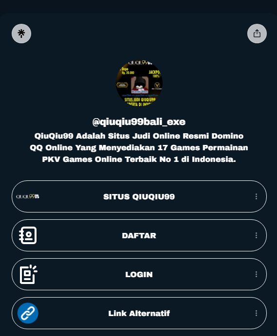 QIUQIU99 - Situs Judi Domino Online Dengan Banyak Bonus