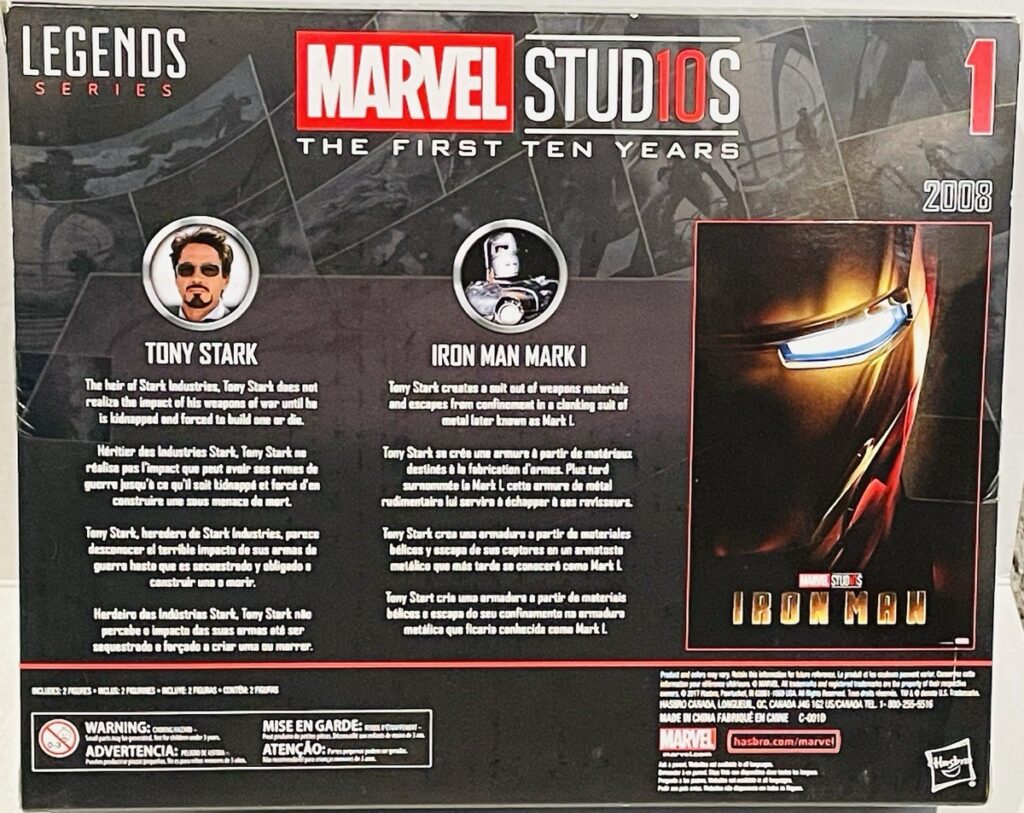 Marvel Legends Rilis Paket Koleksi Ironman vs The Mandarin