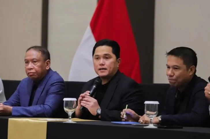 Erick Thohir Buka Peluang Gaet Pemain Senior untuk Kualifikasi Piala Asia U-23 dan SEA Games 2025