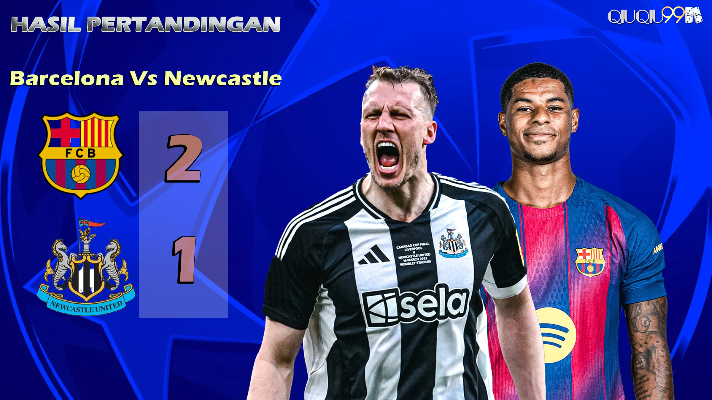 Barcelona Tumbangkan Newcastle 2-1 di Laga Persahabatan