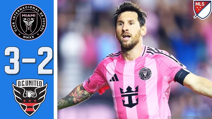 Inter Miami Sikat DC United 3-2 di Laga Sengit