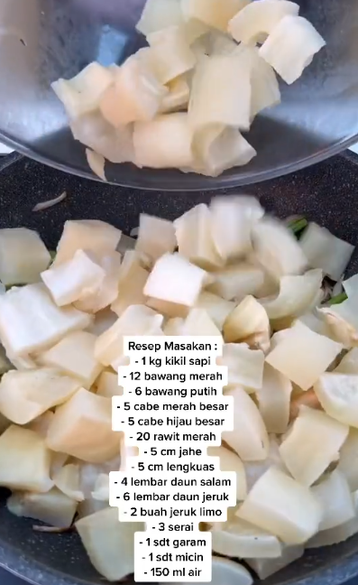 Resep Kikil Sapi Empuk & Gurih