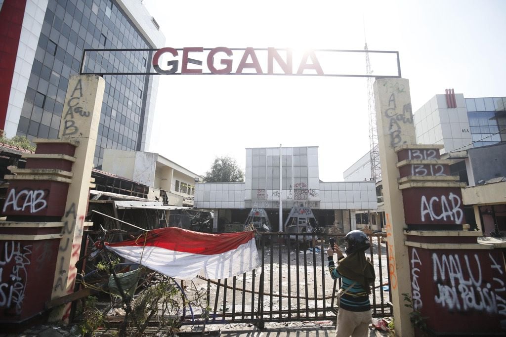 Markas Gegana Dibakar, Situasi Kota Mencekam Sepanjang Malam