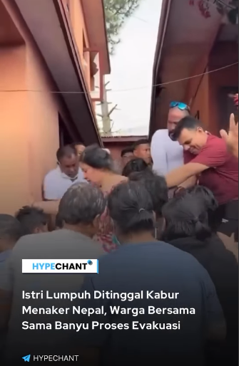 Menteri Nepal Dikritik Usai Tinggalkan Istri yang Lumpuh, Pendemo Gotong Royong Evakuasi