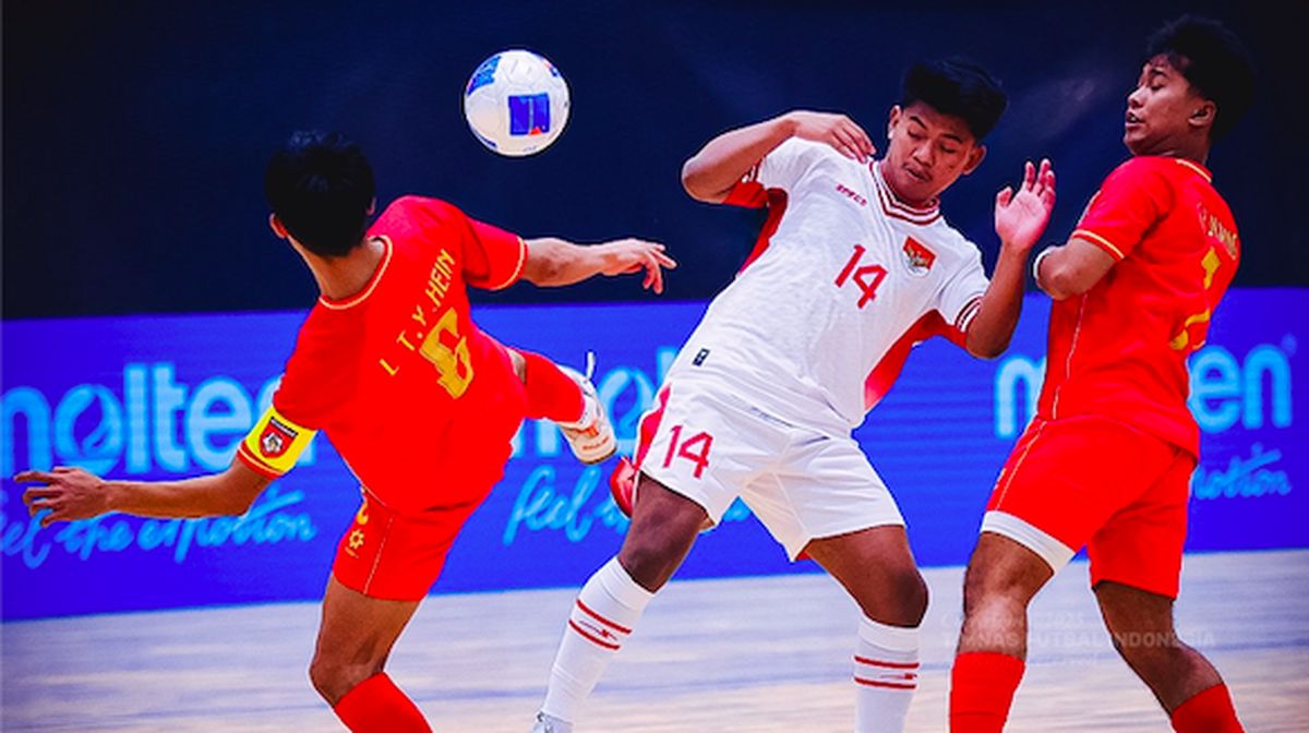 Skor Telak 7-3, Indonesia Melaju ke Final AFF Futsal U-19