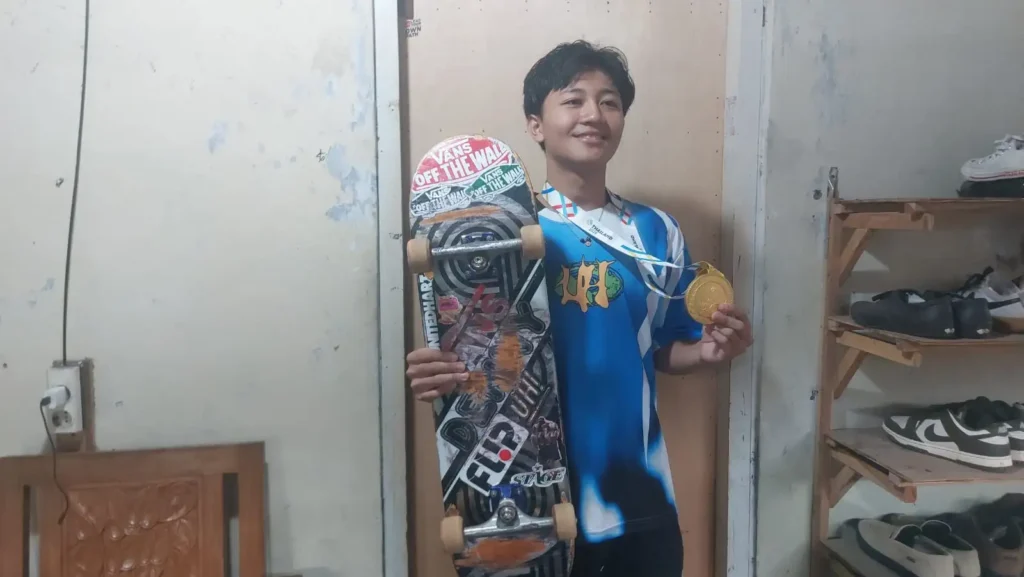 Basral Graito Ungkap Cerita Latihan Skateboard Pertama